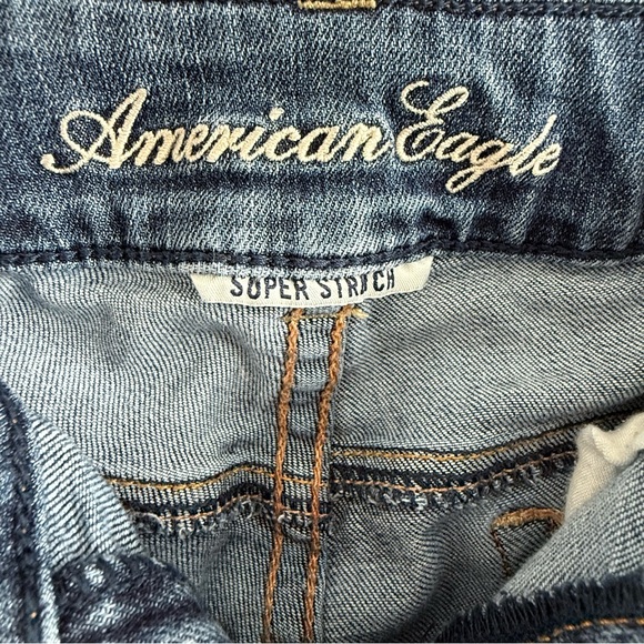 AEO Artist Flare Jeans 4 Short - Picture 4 of 7